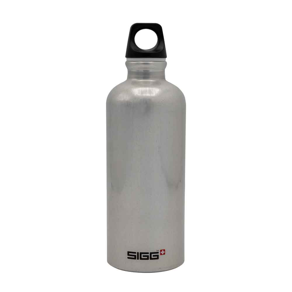 Sigg 8326.90 Traveller, 0.6 L, Trinkflasche, BPA Frei, Aluminium, silver Sigg 8326.90 Traveller, 0.6 L, Trinkflasche, BPA Frei, Aluminium, silver